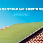 put solar panels on metal roof