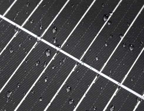 Waterproof solar panels