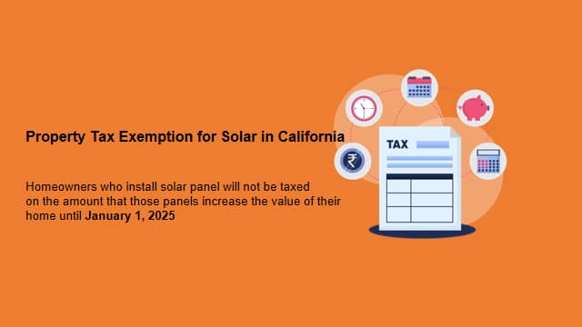 What is the Property Tax Exemption for Solar in California