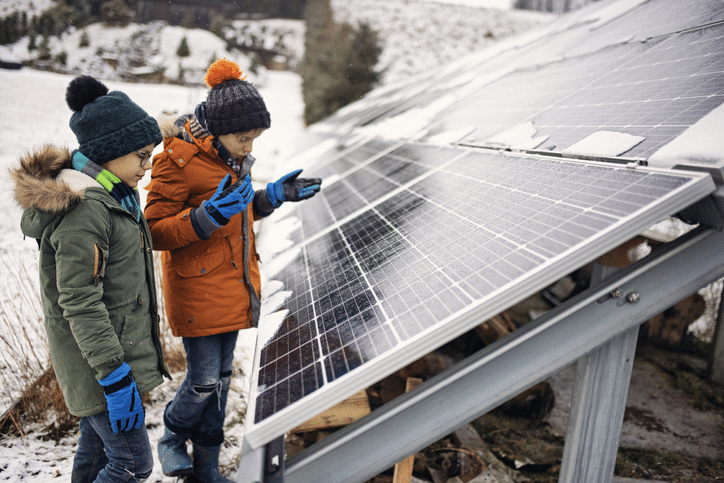 solar panels work in winter