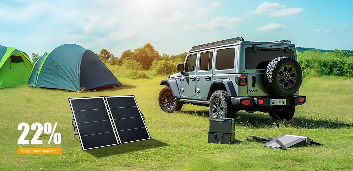 200w portable solar panel