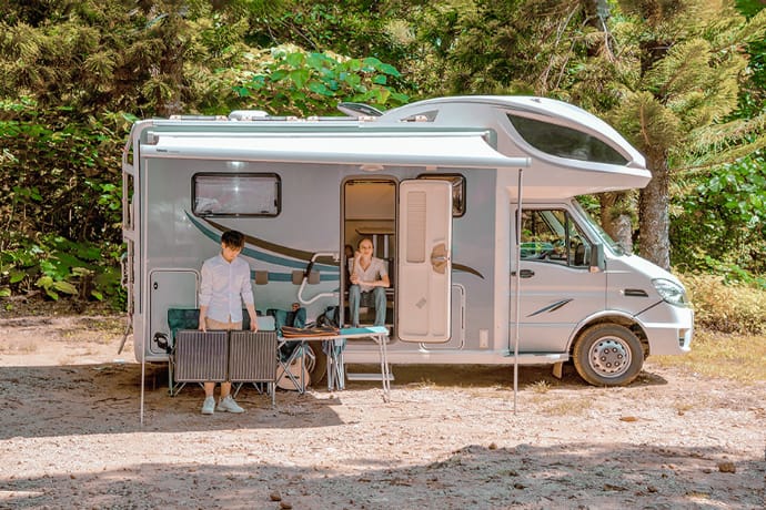 portable solar panel for RVs